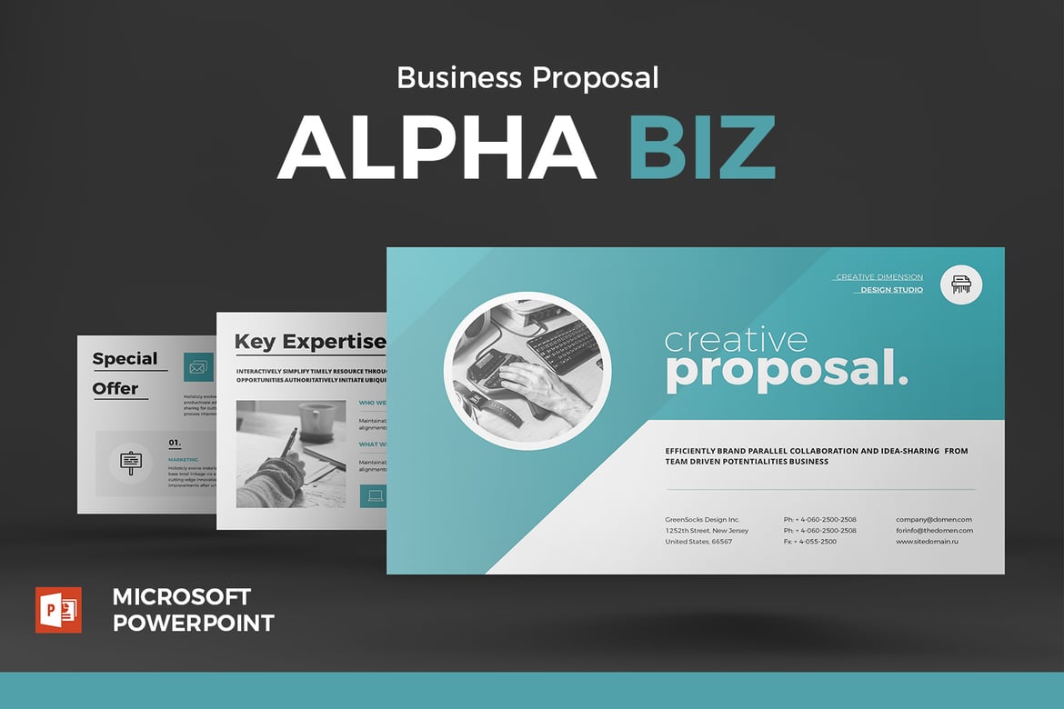 Template Presentasi PowerPoint Profesional untuk Bisnis