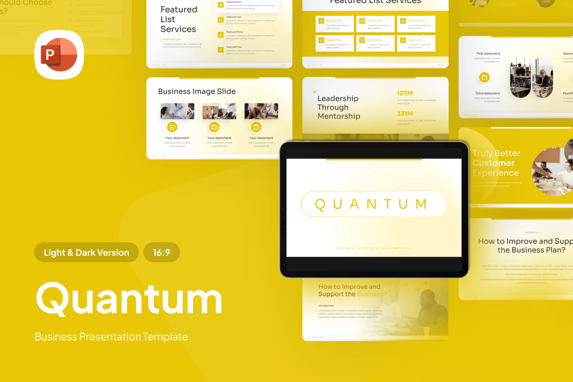 Template Presentasi Bisnis - PowerPoint yang Menarik