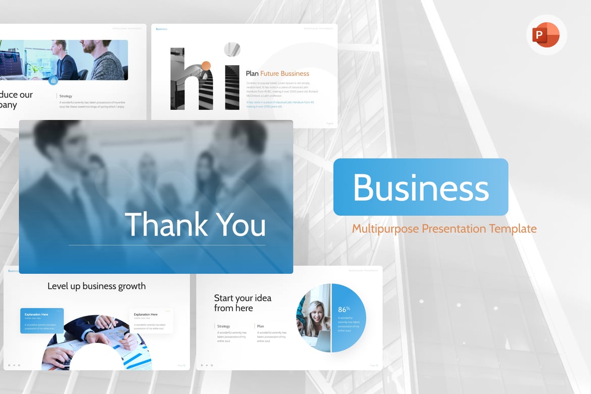 Template PowerPoint Profesional untuk Bisnis yang Menarik