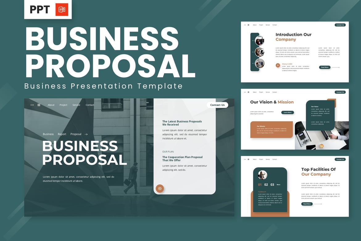 Template Presentasi Bisnis - Powerpoint Profesional untuk Proposal Anda