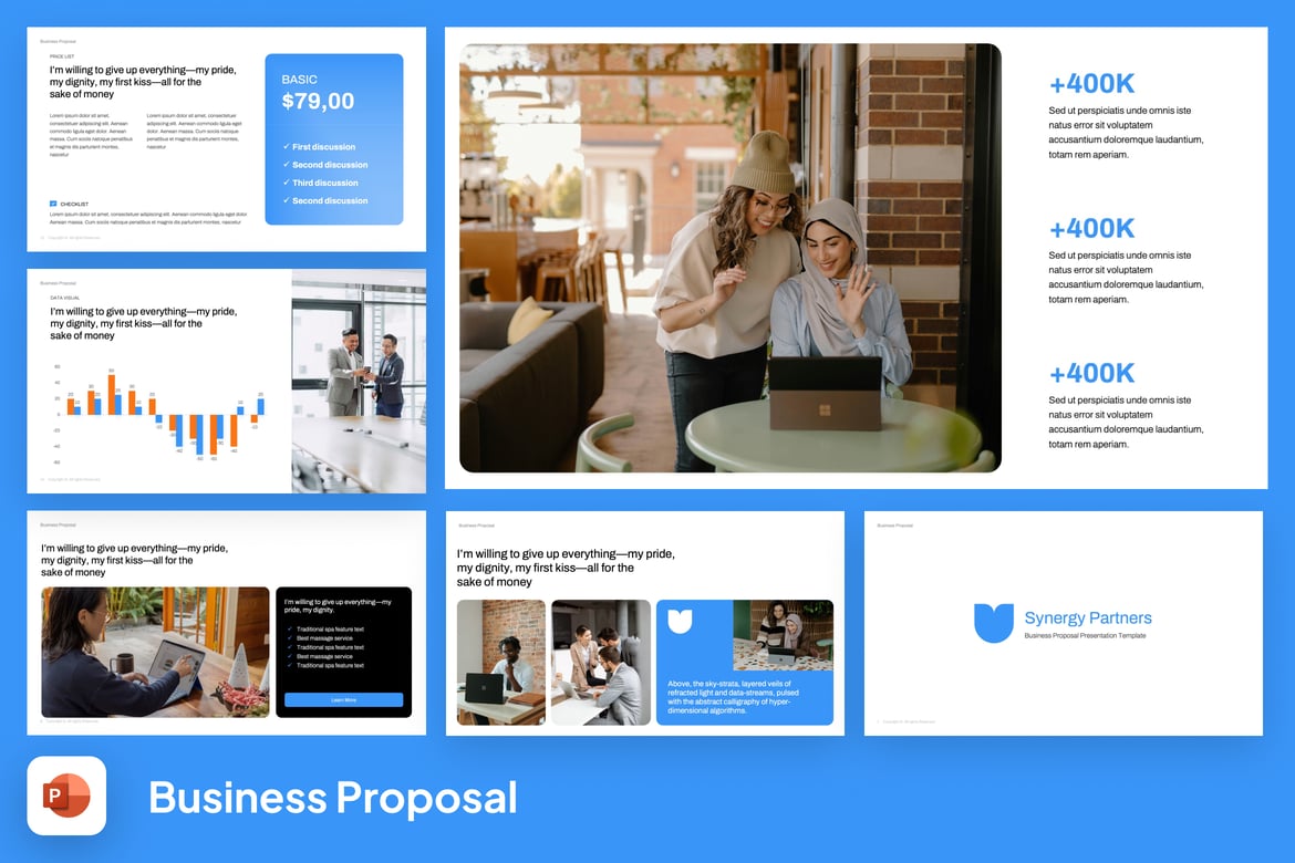 Template PowerPoint Proposal Bisnis yang Menarik dan Profesional