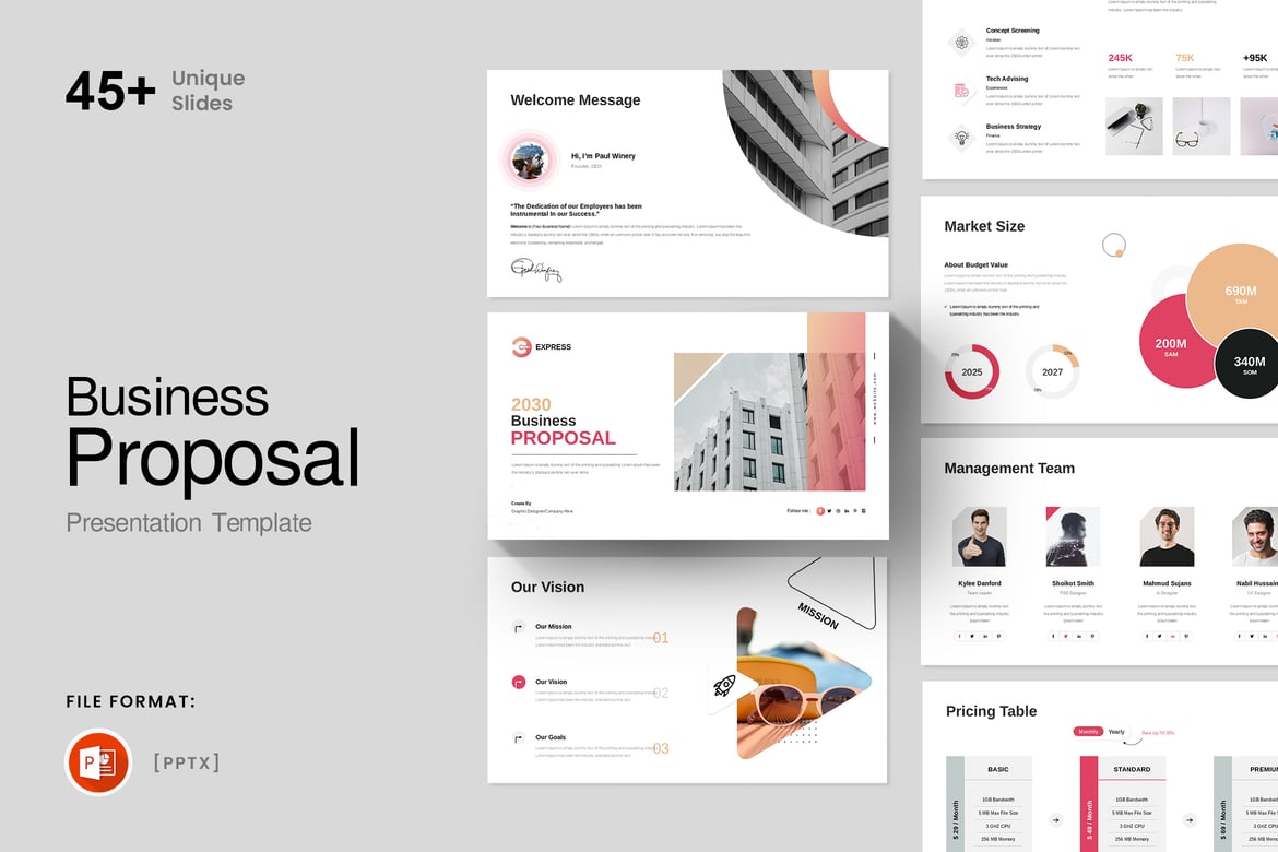 Template PowerPoint Proposal Bisnis yang Menarik dan Profesional
