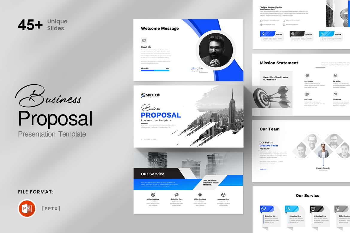 Template PowerPoint Proposal Bisnis yang Menarik dan Profesional