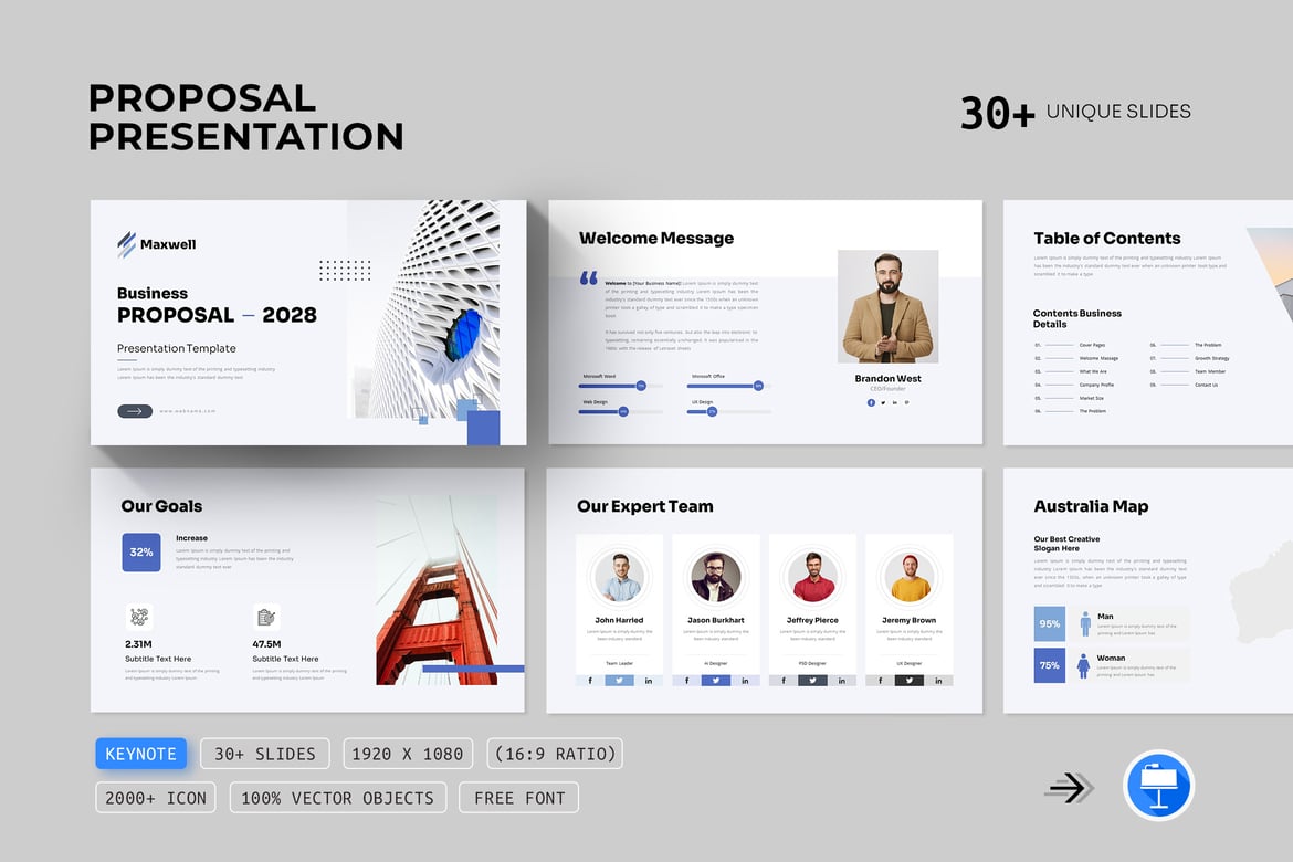 Template PowerPoint Proposal Bisnis yang Menarik dan Profesional