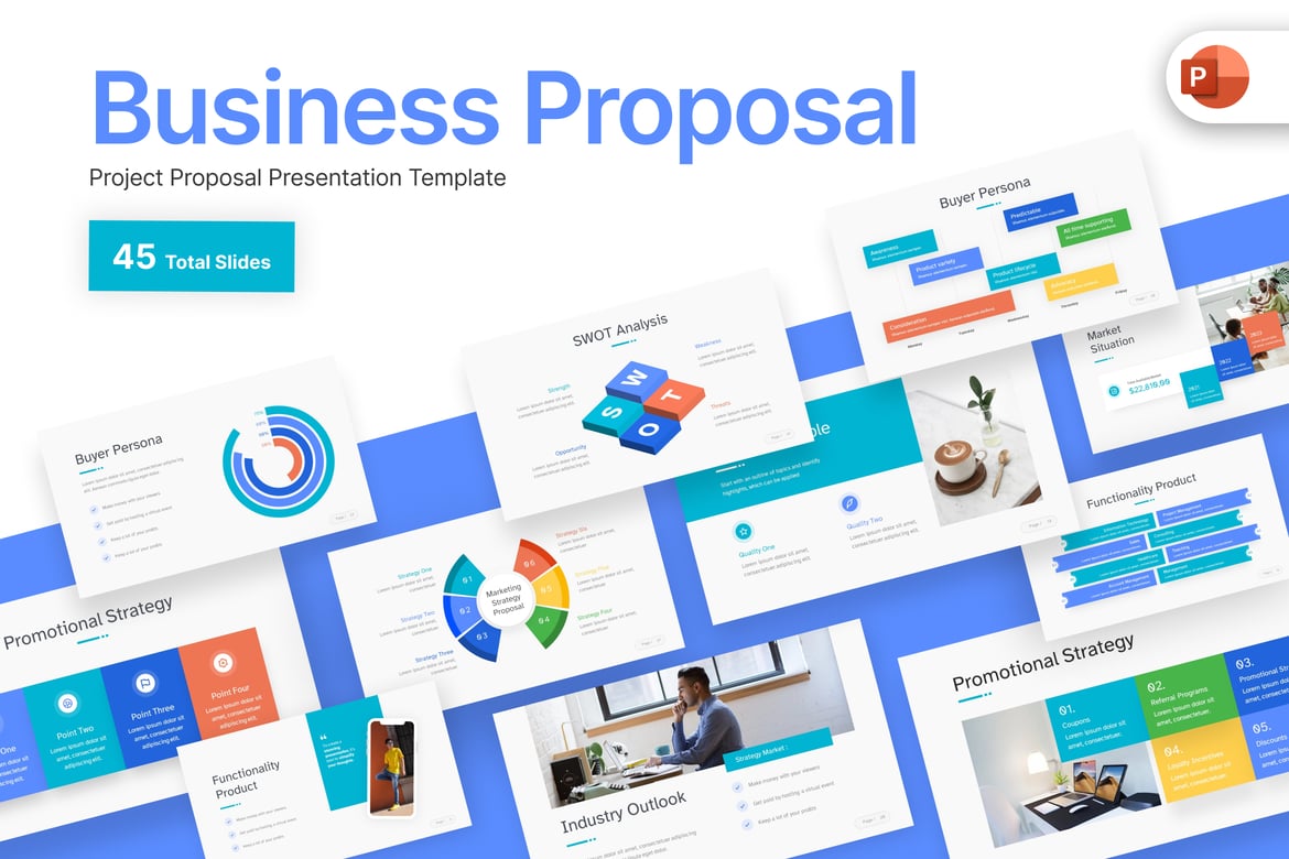 Template PowerPoint Proposal Bisnis yang Menarik dan Profesional
