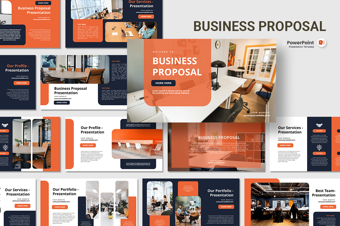 Template PowerPoint Proposal Bisnis yang Menarik dan Profesional
