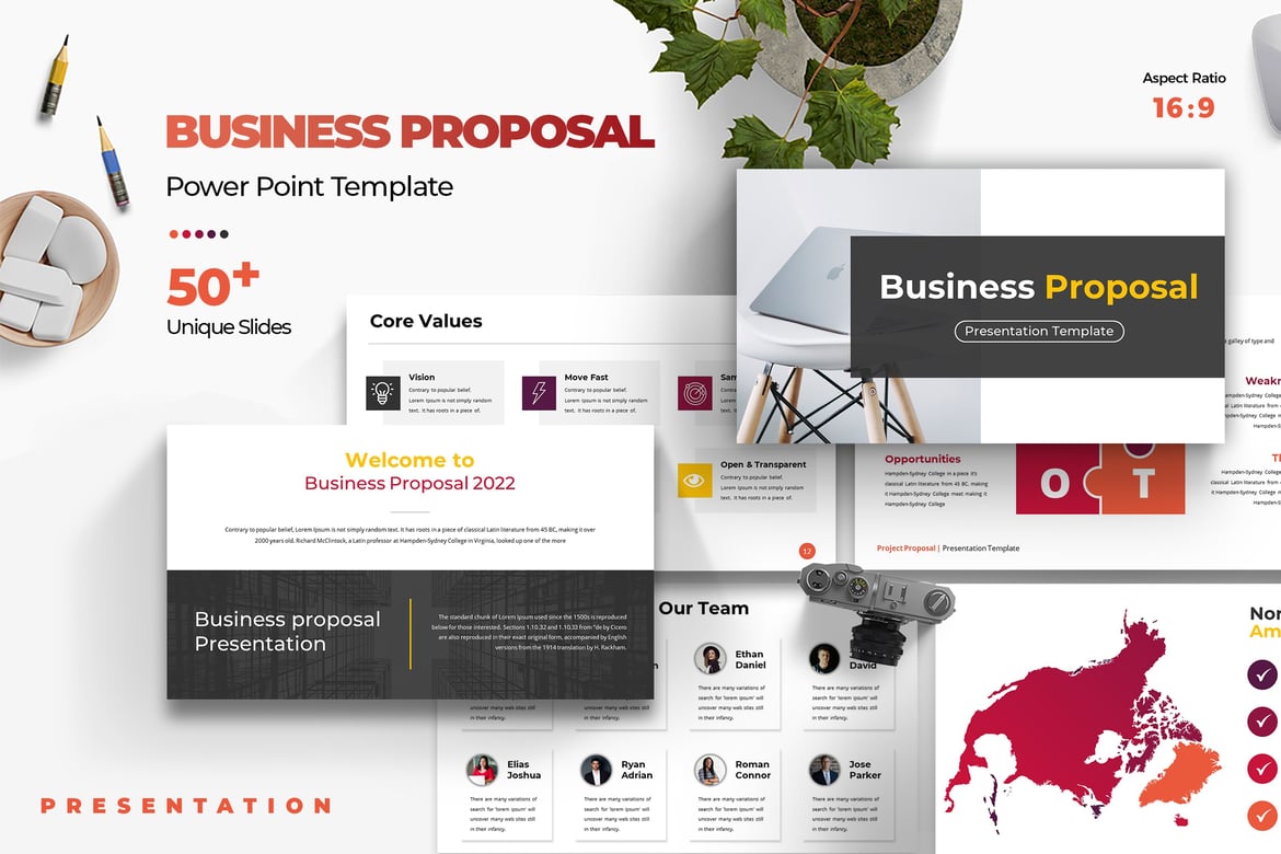 Template PowerPoint Proposal Bisnis yang Menarik dan Profesional
