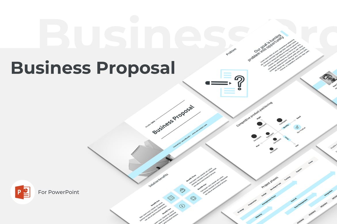 Template PowerPoint Proposal Bisnis yang Efektif