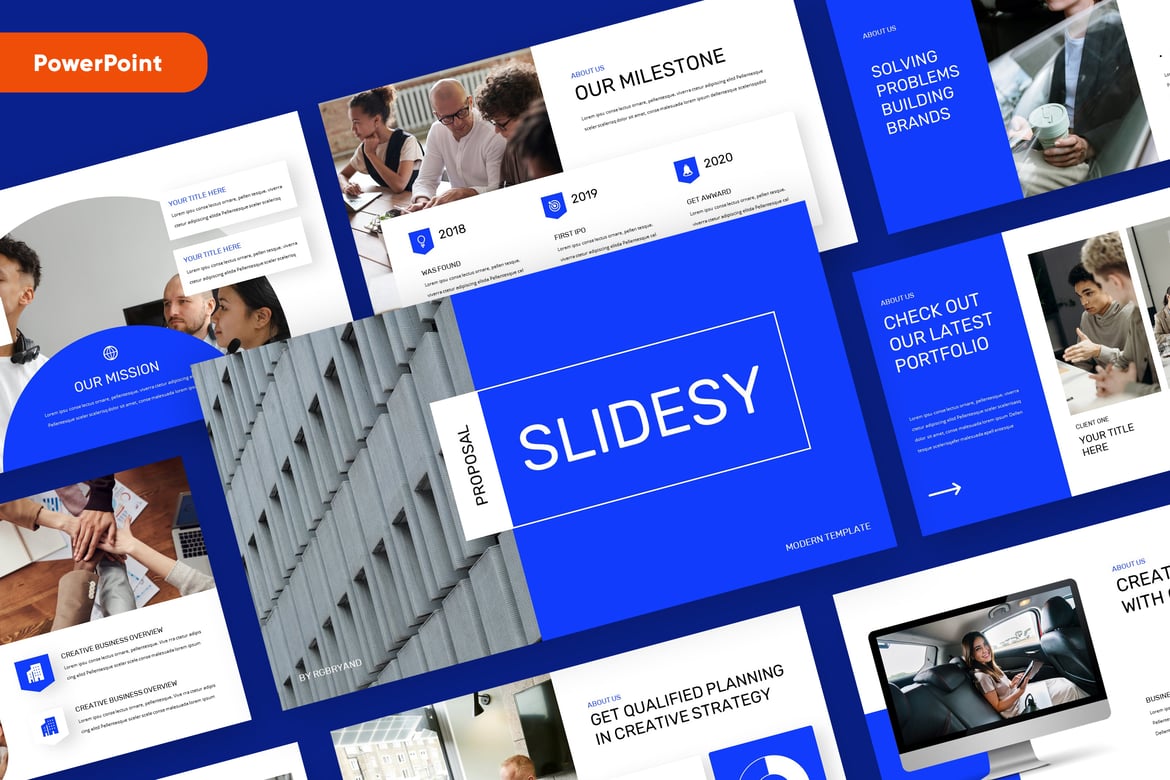 Template PowerPoint Proposal Bisnis yang Profesional dan Menarik