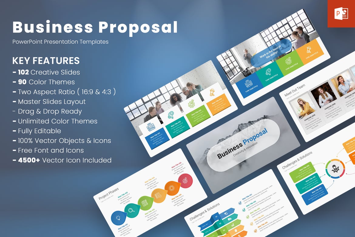Template Presentasi Proposal Bisnis yang Menarik dan Profesional