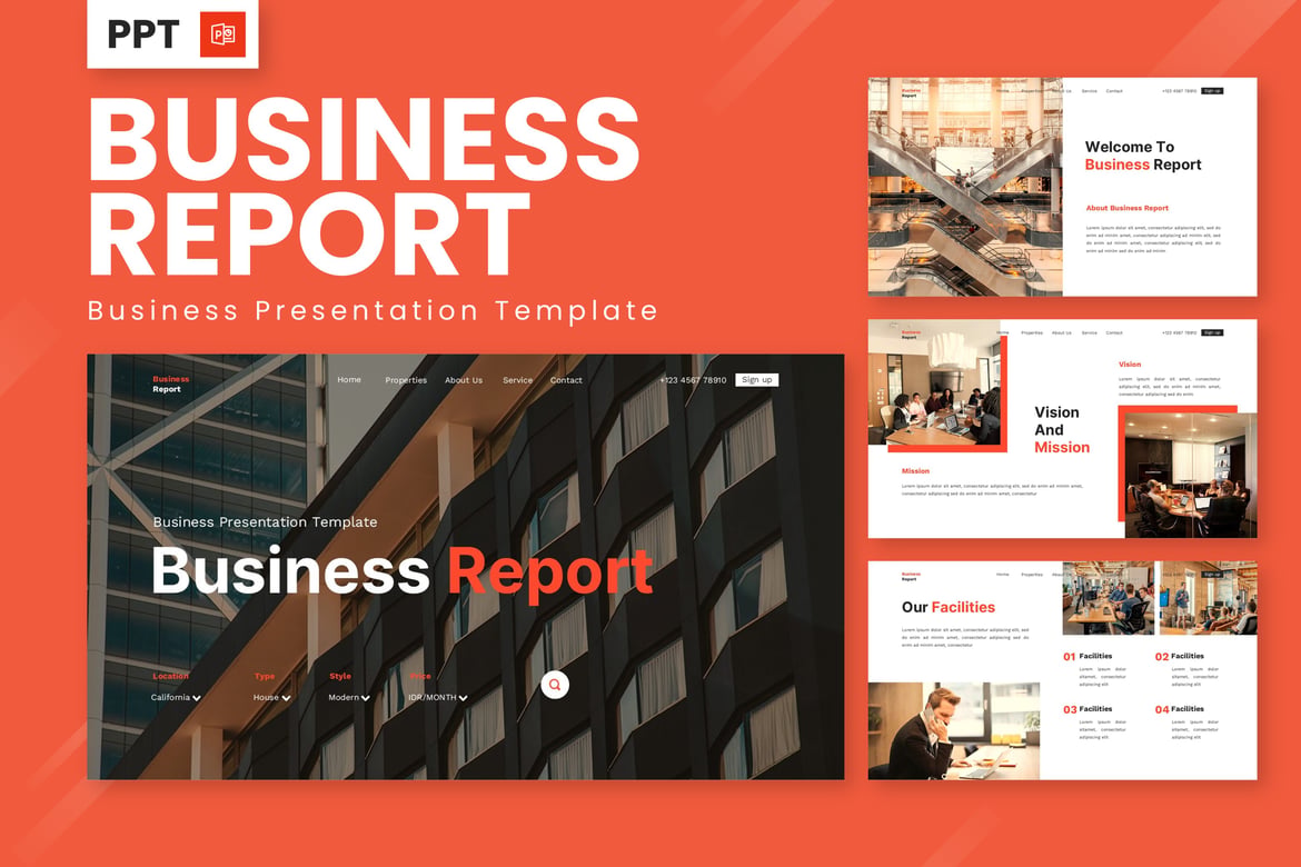Template Powerpoint Bisnis - Solusi Presentasi Profesional Anda