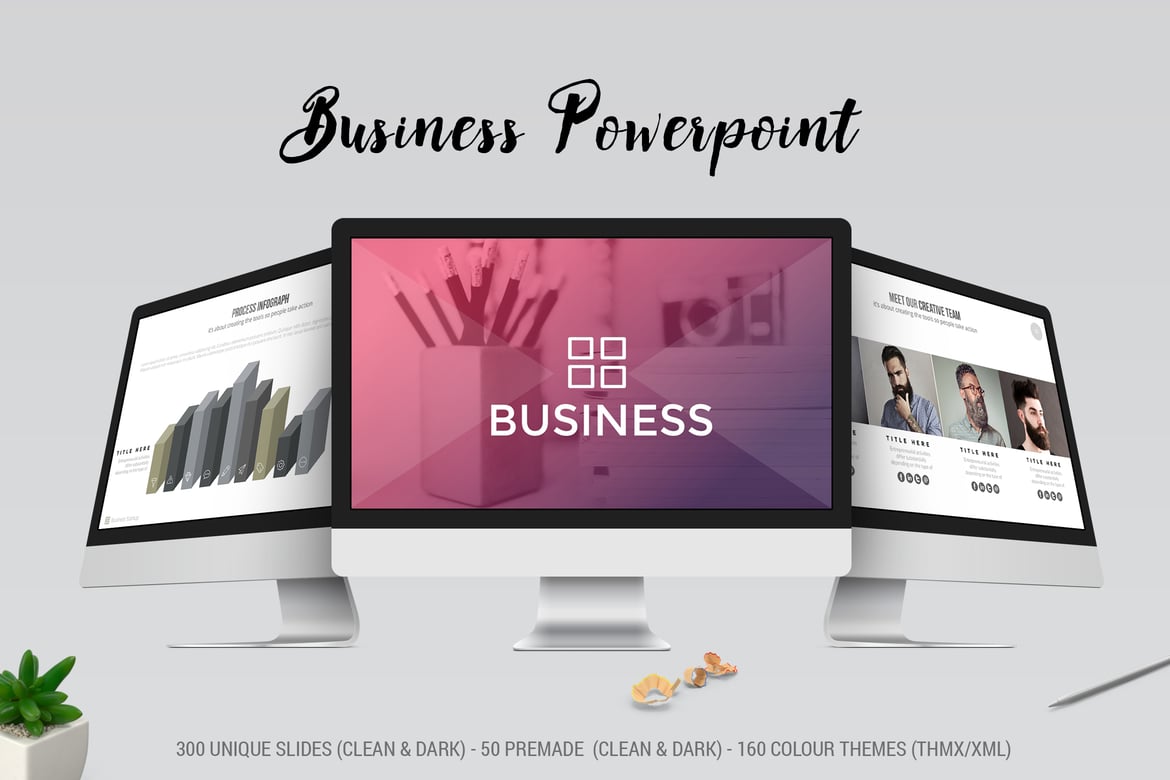 Template PowerPoint Bisnis - 300 Slide Unik untuk Presentasi Sukses