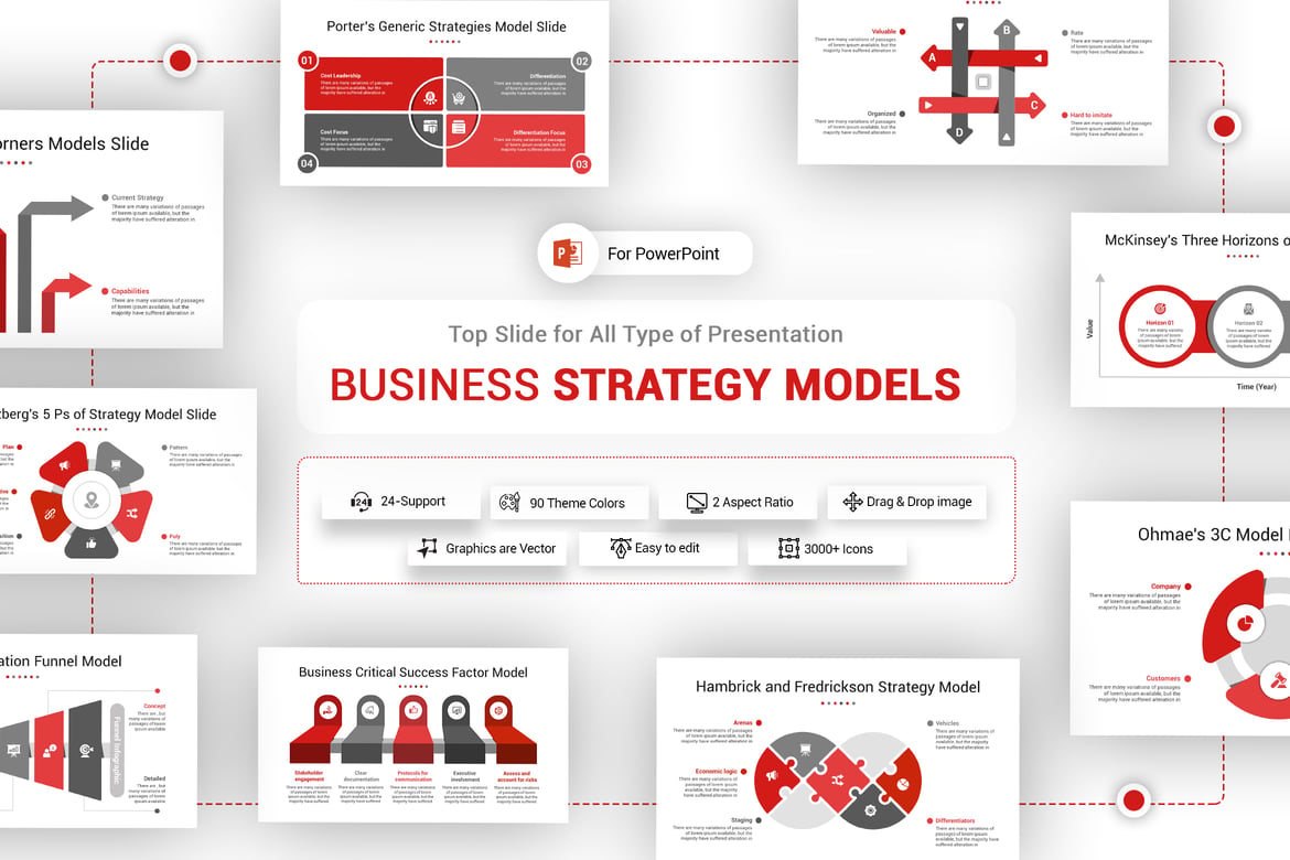 Template PowerPoint Strategi Bisnis yang Menarik dan Efektif
