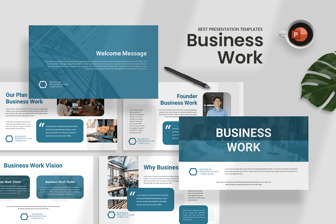 Template PowerPoint Bisnis yang Menarik dan Profesional