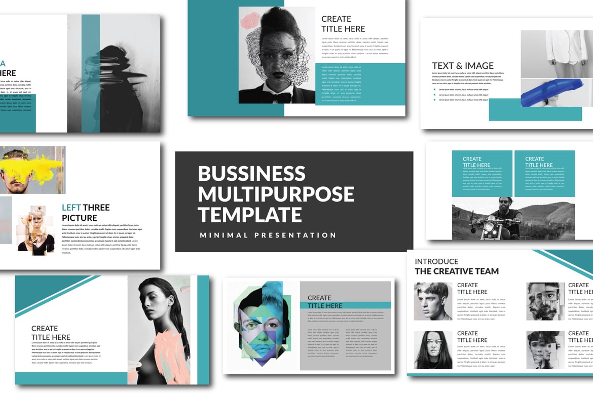 Template PowerPoint Kreatif untuk Bisnis yang Menawan