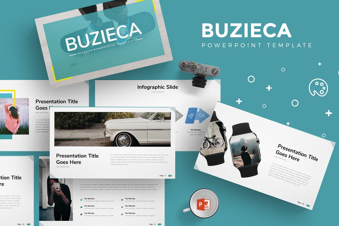 Buzineca - Template PowerPoint Serbaguna untuk Presentasi Menarik