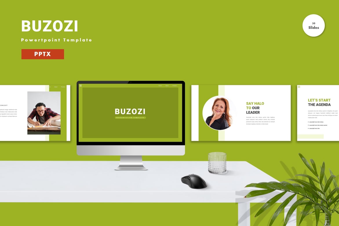 Buzozi - Template Powerpoint Profesional untuk Semua Kebutuhan