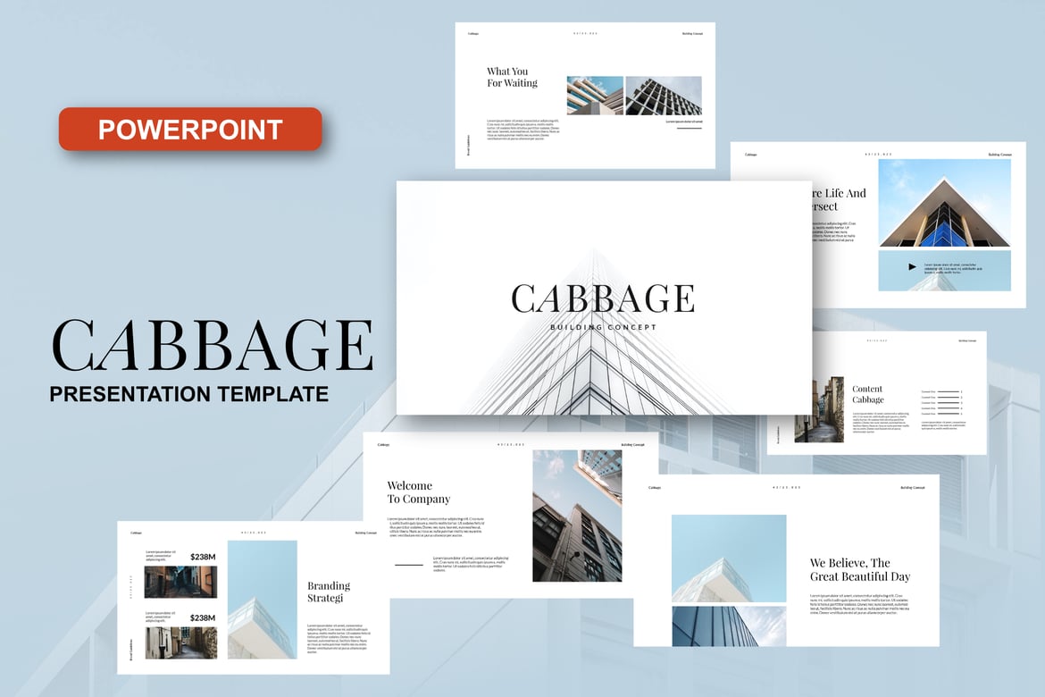 Template PowerPoint Kubis yang Elegan dan Serbaguna