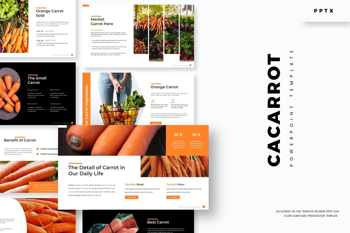 Cacarrot - Template PowerPoint Modern untuk Semua Kebutuhan