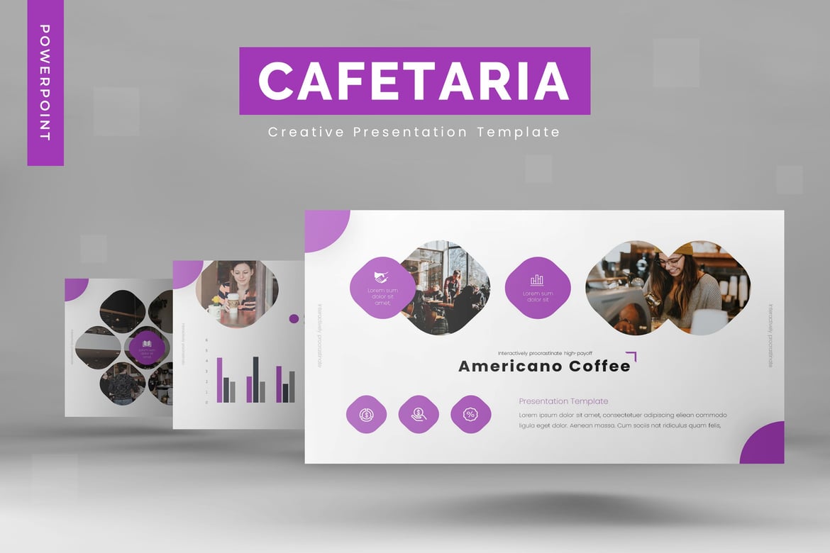 Cafetaria - Template PowerPoint Menarik dan Serbaguna