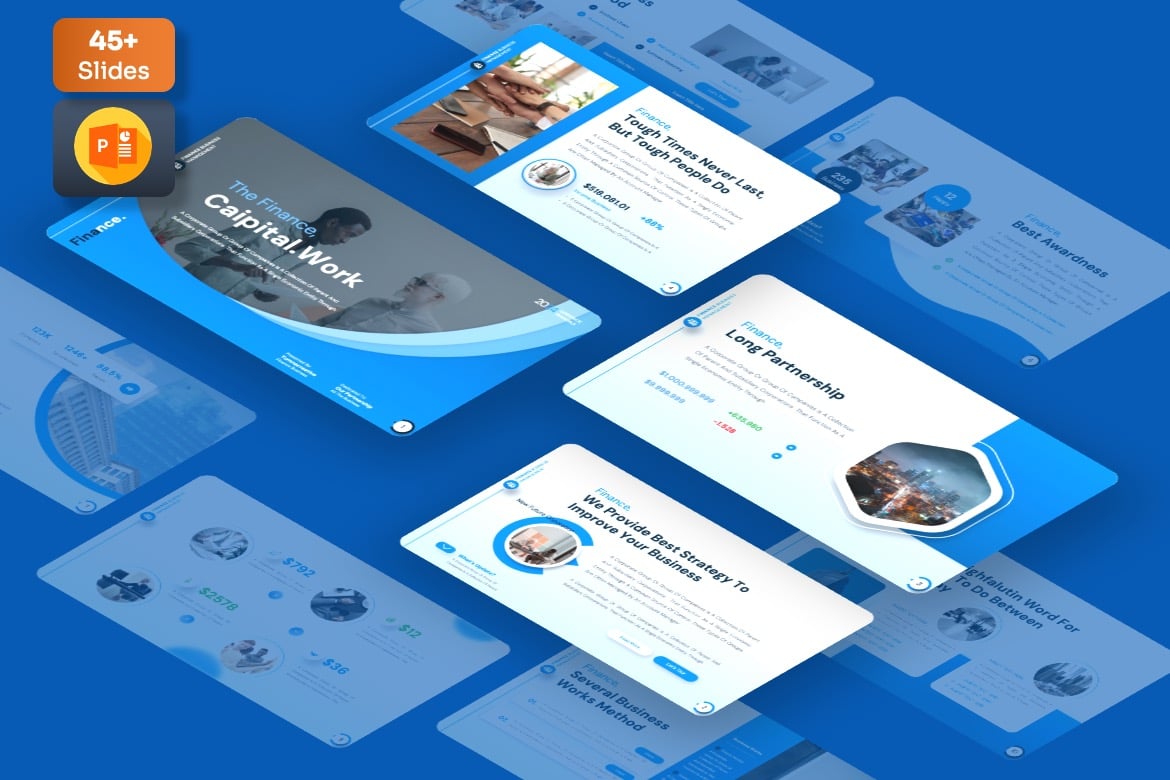 Caipital - Template Presentasi PowerPoint Profesional