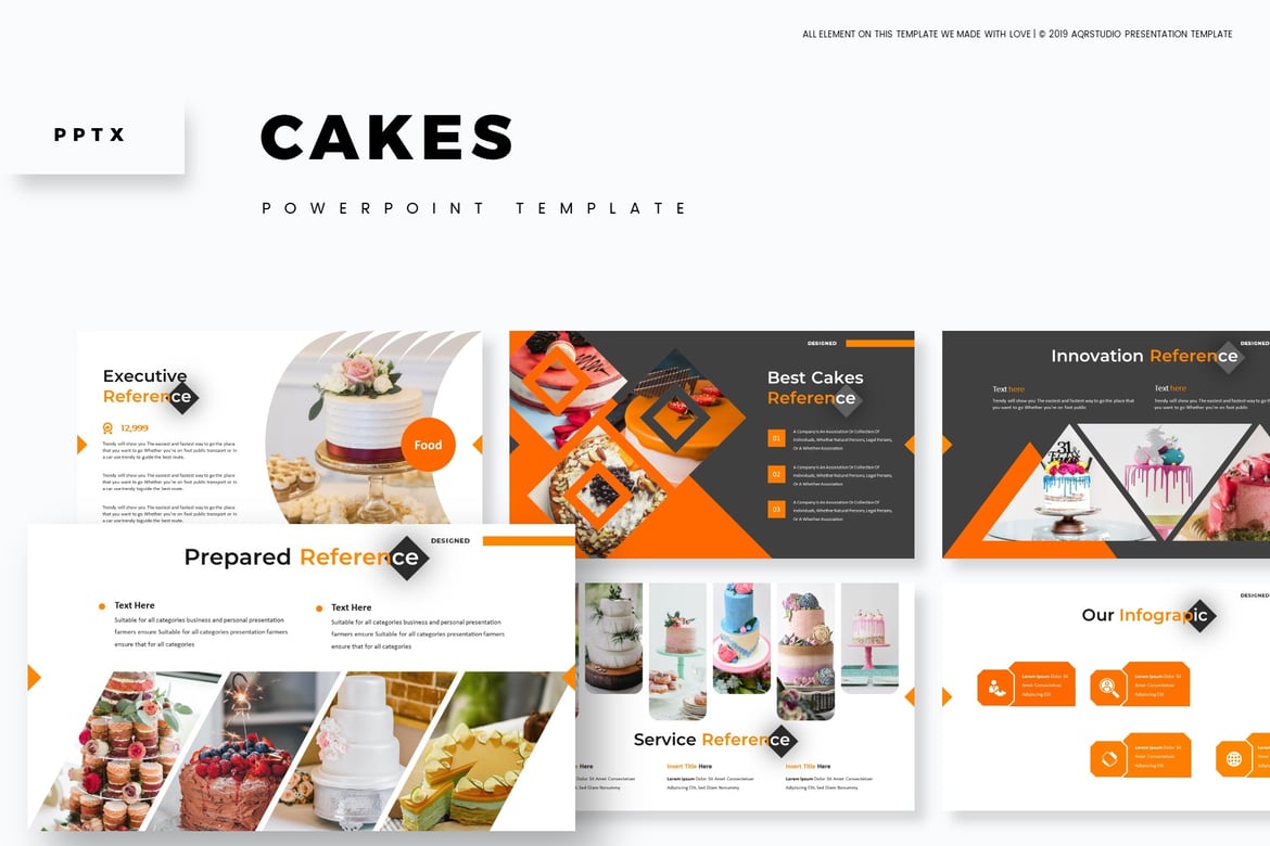 Template PowerPoint Kue - Presentasi Menarik untuk Segala Kebutuhan