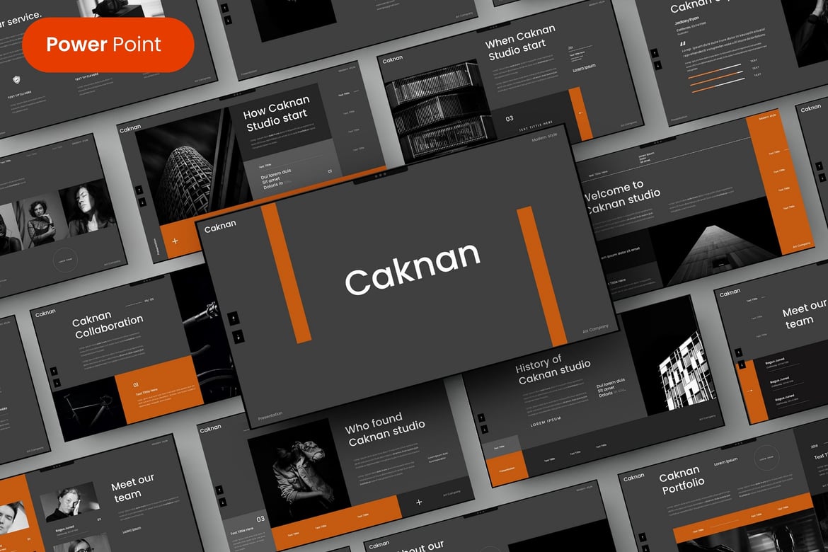 Caknan – Template PowerPoint Bisnis Modern dan Profesional