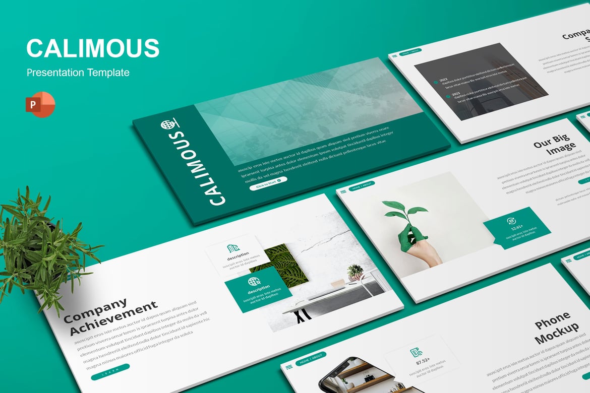 Calimous - Template Presentasi PowerPoint yang Menawan
