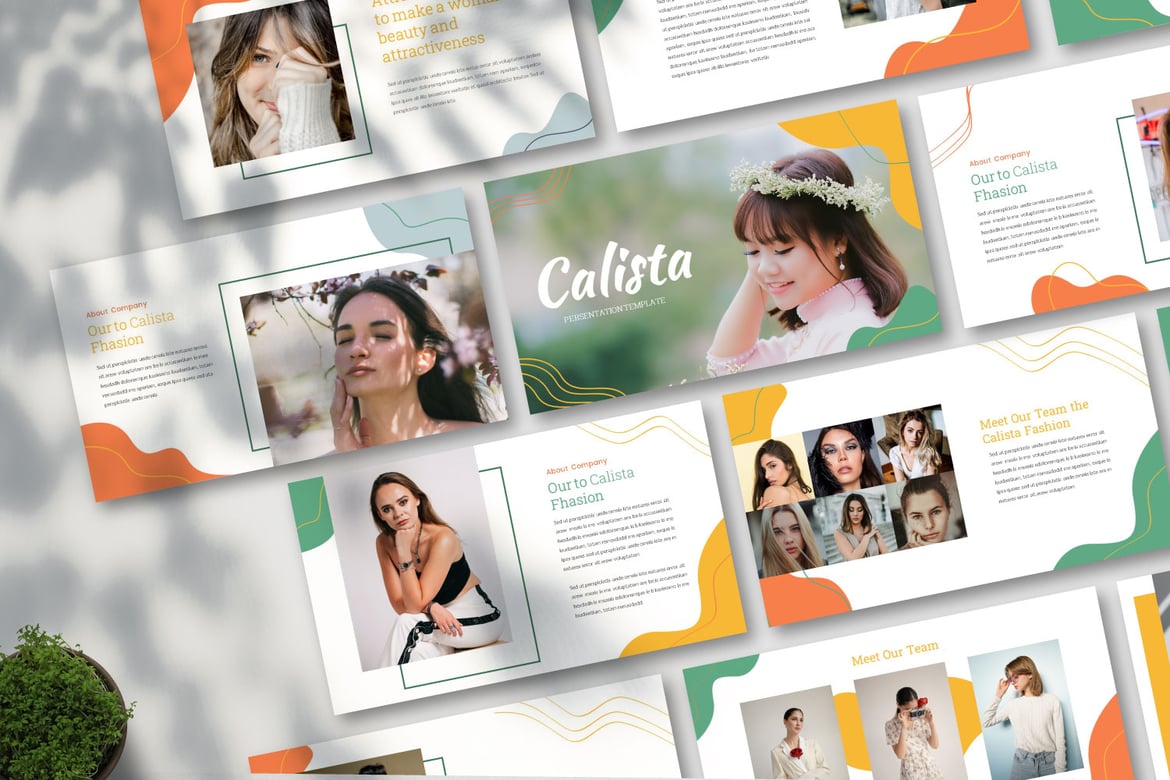 Calista - Template PowerPoint Kreatif dan Profesional
