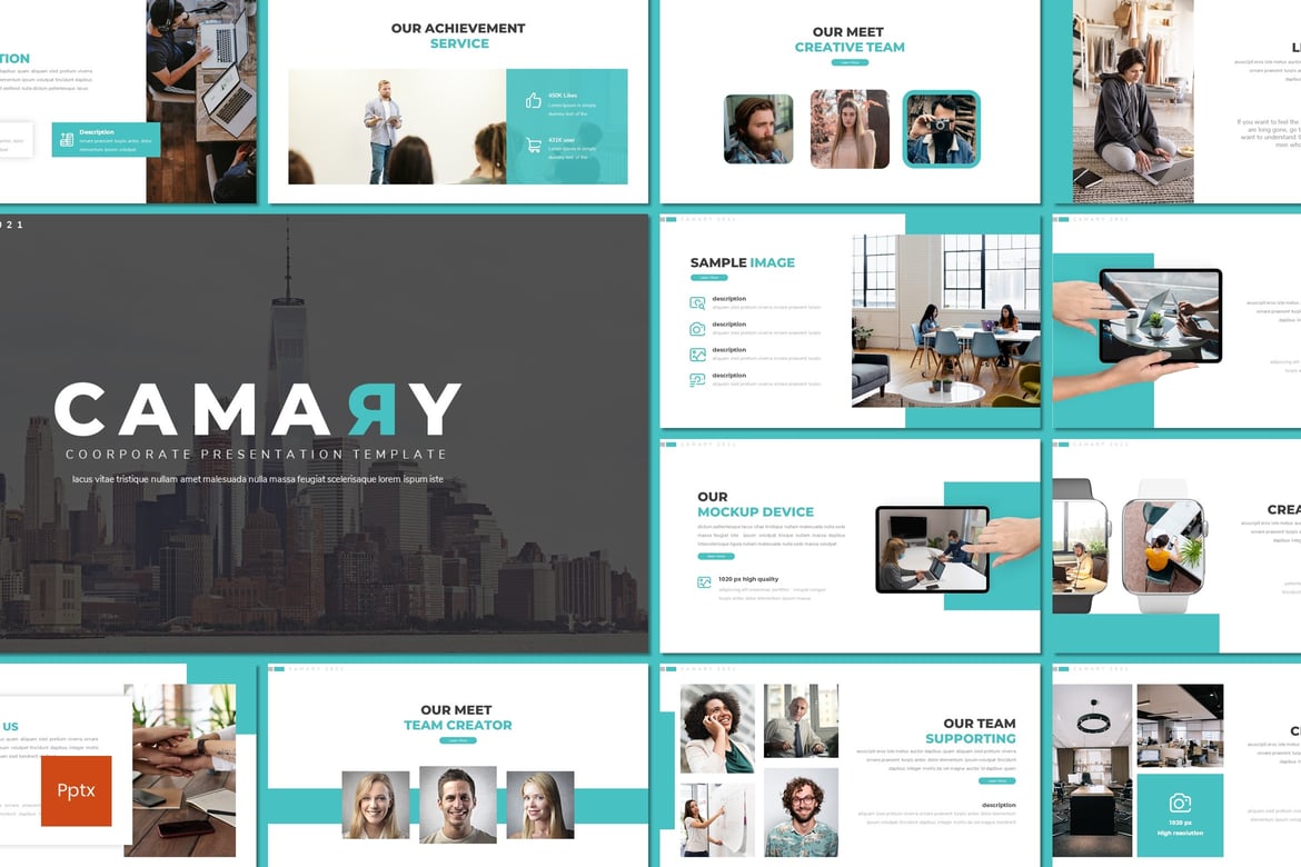 Template Powerpoint Camary - Solusi Presentasi Kreatif untuk Bisnis Anda