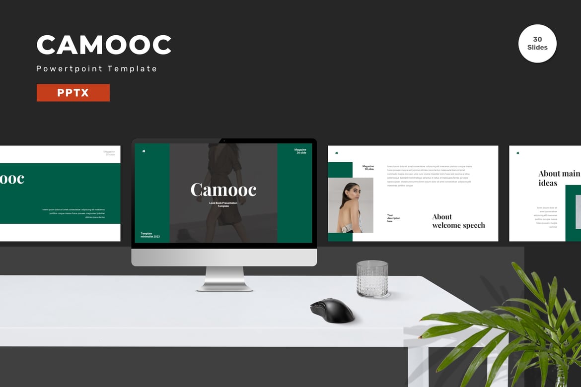 Camooc - Template Powerpoint Menarik untuk Semua Kebutuhan