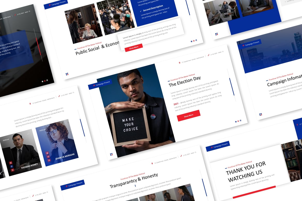 Template Presentasi Powerpoint Profesional untuk Bisnis Anda