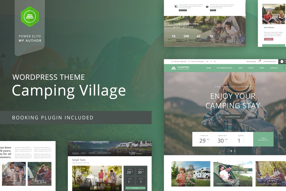 Tema WordPress untuk Camping: Solusi Ideal untuk Aktivitas Wisata Anda