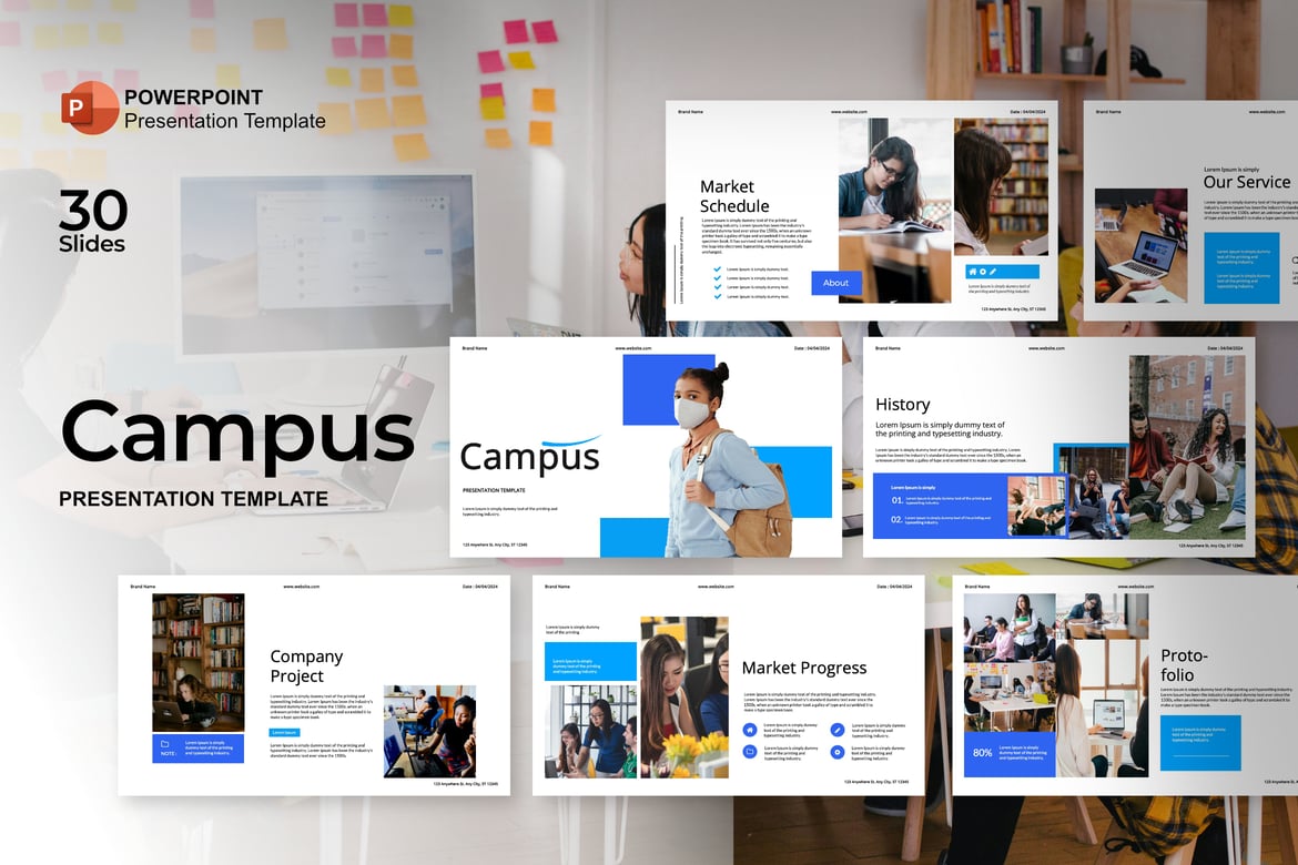 Template Powerpoint Kampus yang Menarik dan Serbaguna