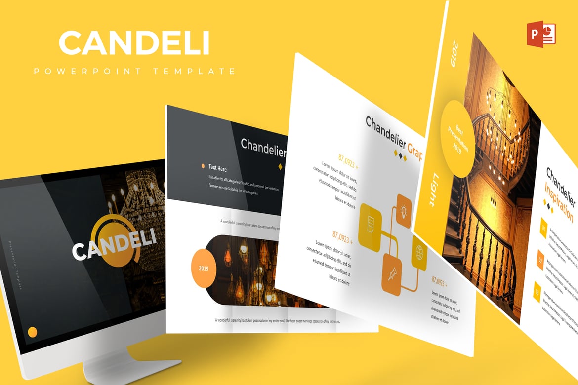Template PowerPoint Candeli - Solusi Presentasi Profesional