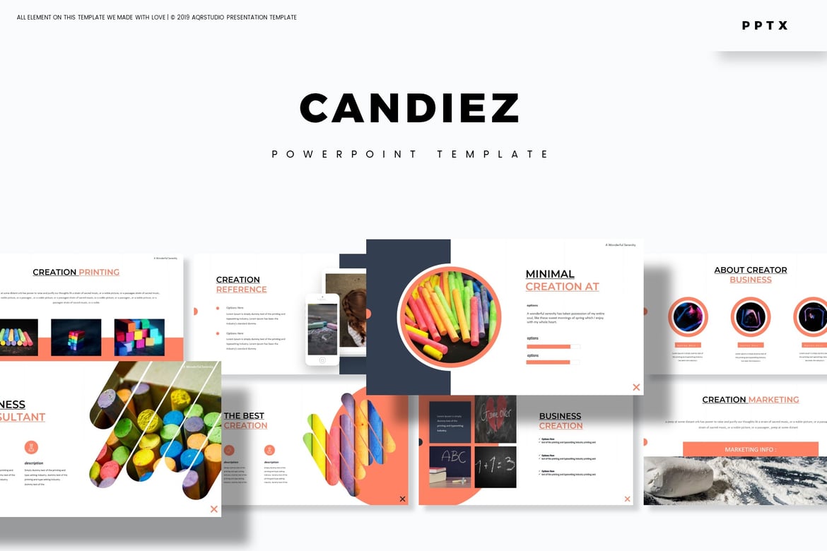 Template Powerpoint Candiez - Solusi Presentasi yang Menarik