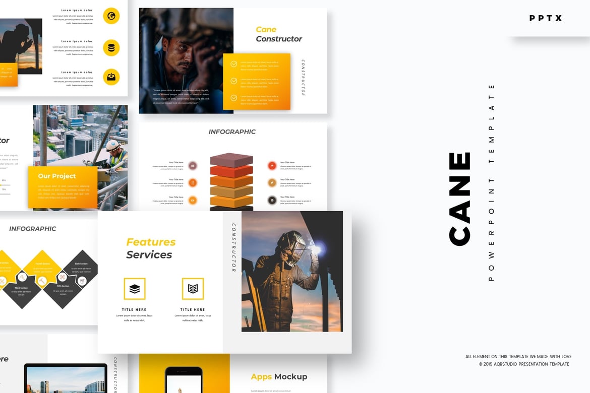 Template PowerPoint Cane - Solusi Presentasi Menarik untuk Semua Kebutuhan