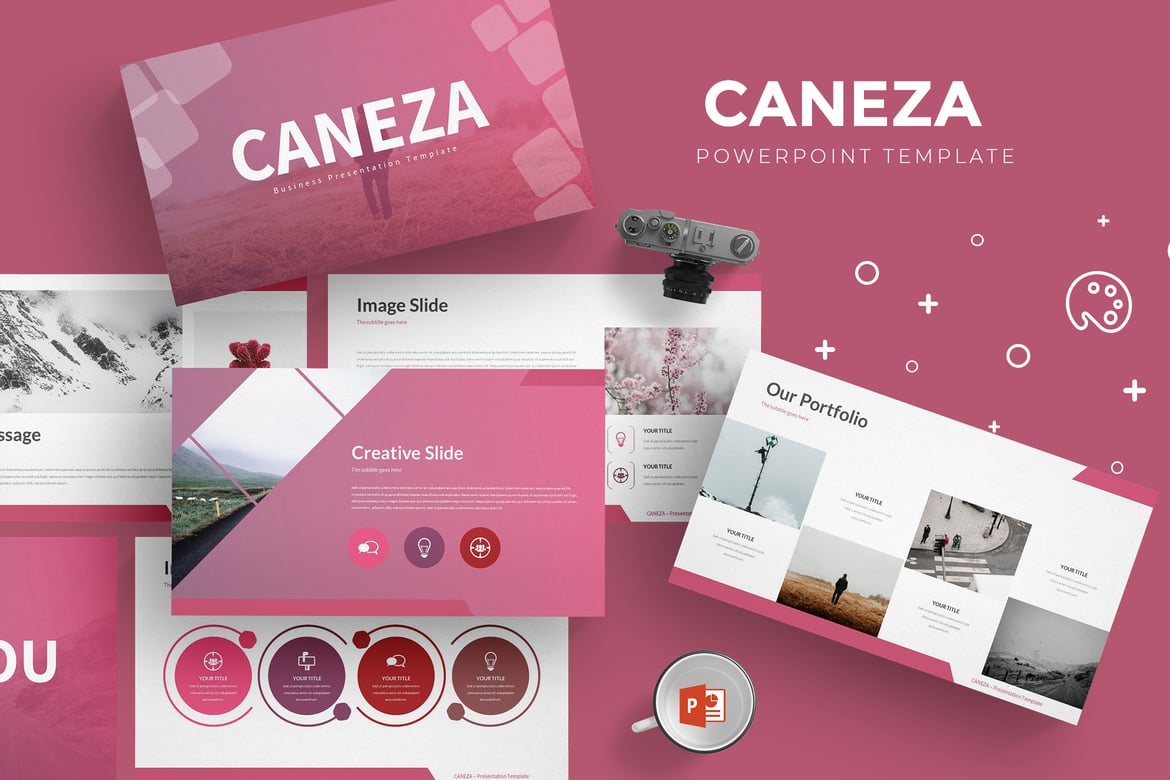 Caneza - Template PowerPoint Serbaguna untuk Presentasi Anda