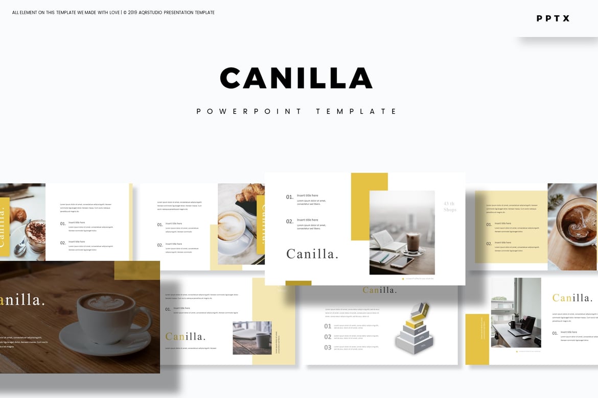 Canilla - Template Powerpoint Serbaguna yang Menarik