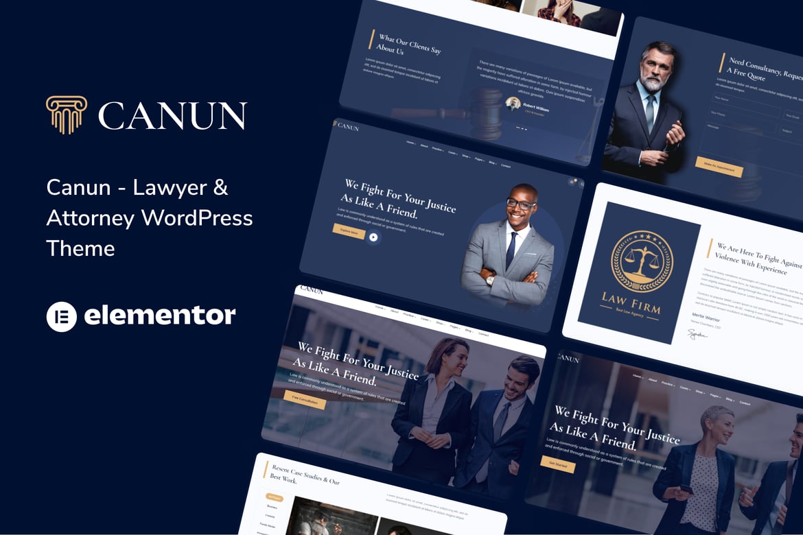 Tema WordPress Canun - Solusi Profesional untuk Pengacara dan Firma Hukum