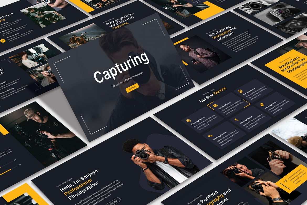 Template Presentasi PowerPoint Kreatif dan Modern