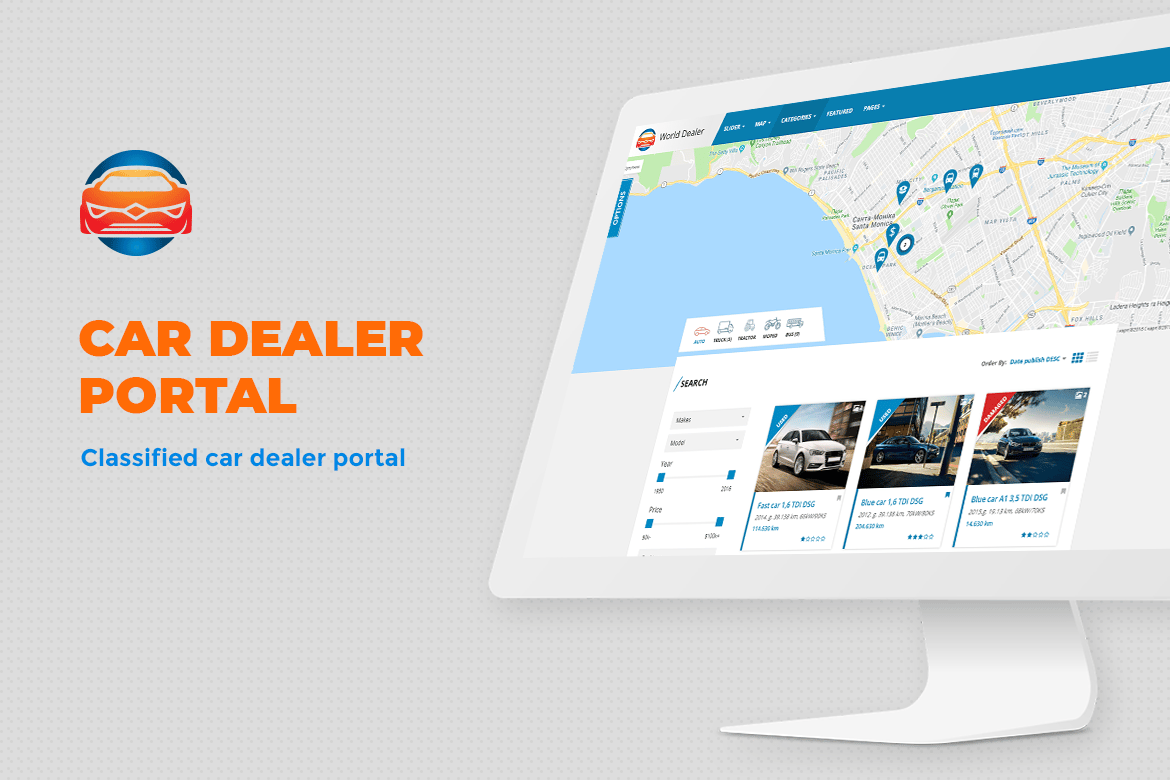 Template Website Direktori Dealer Mobil yang Modern dan Fleksibel