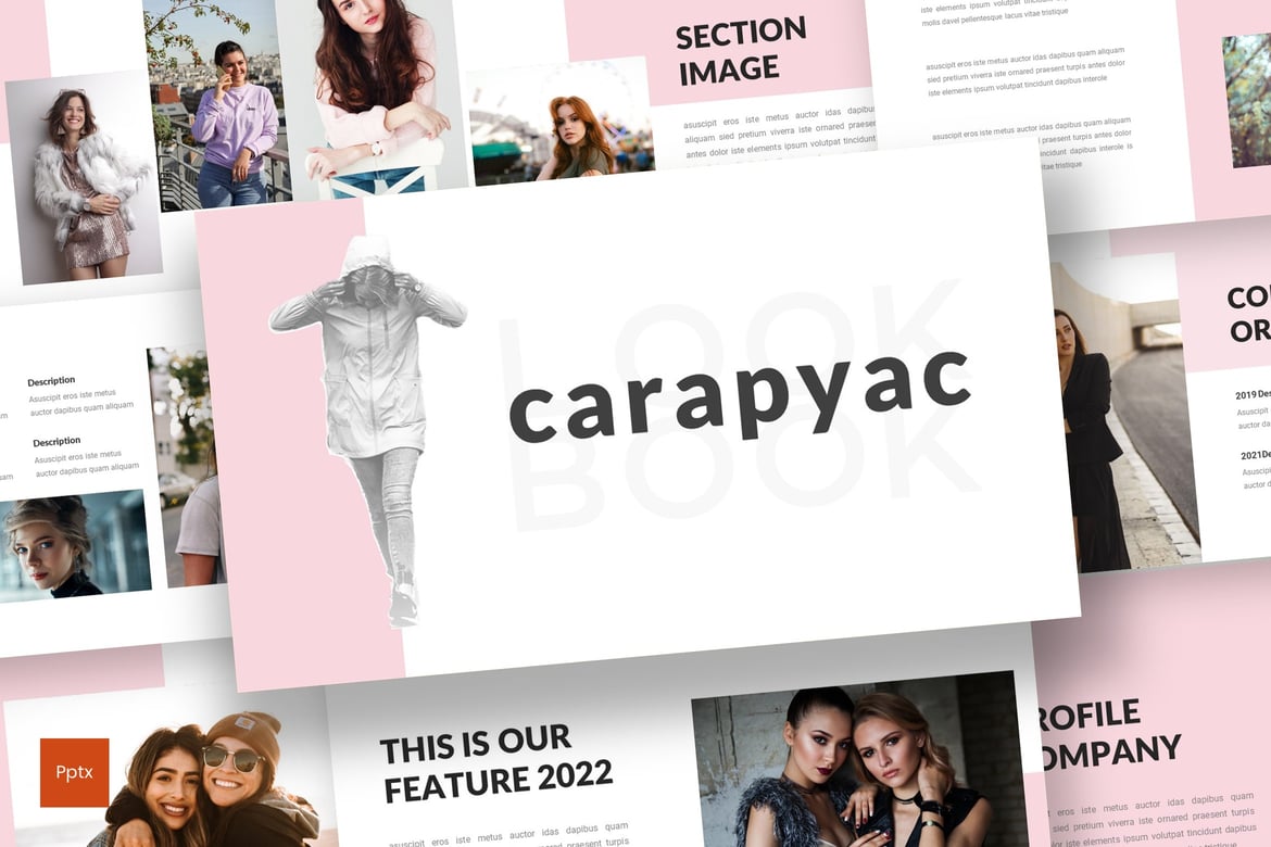 Template Presentasi PowerPoint Carapyac - Desain Minimalis dan Kreatif