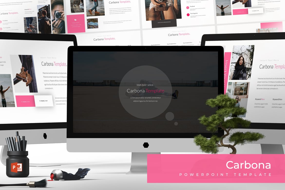 Carbona - Template Powerpoint Serbaguna untuk Presentasi Anda