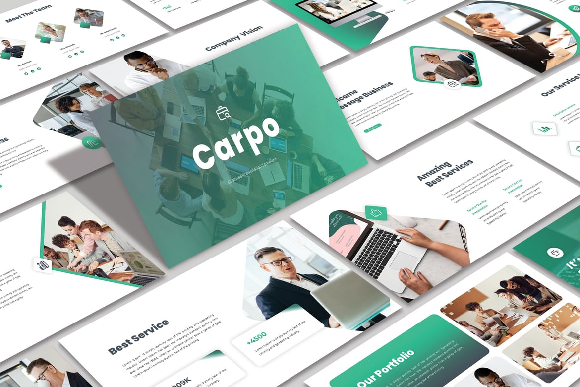 Template Powerpoint CARPO yang Menarik dan Modern