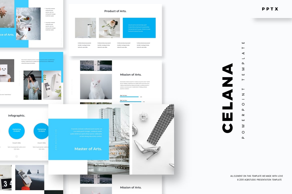 Template PowerPoint Celana - Solusi Presentasi Kreatif dan Profesional