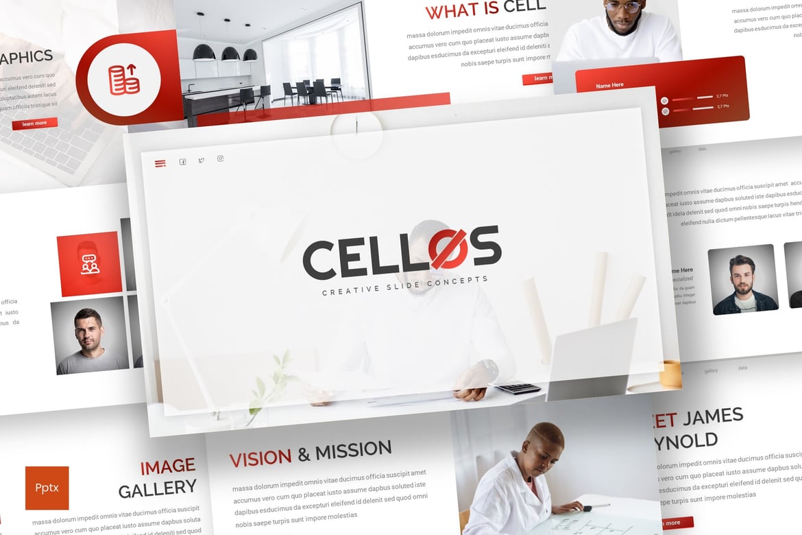 Template Powerpoint Cellos - Solusi Presentasi Kreatif untuk Bisnis Anda