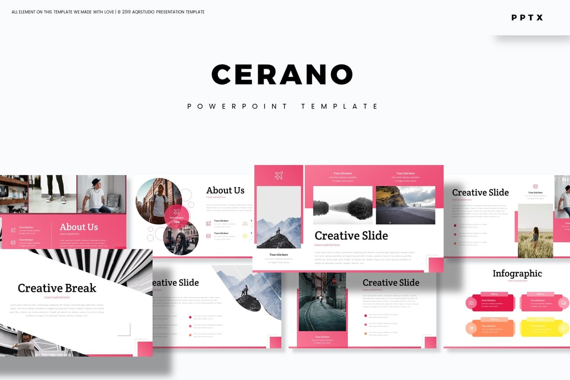 Cerano - Template PowerPoint Serbaguna yang Menarik