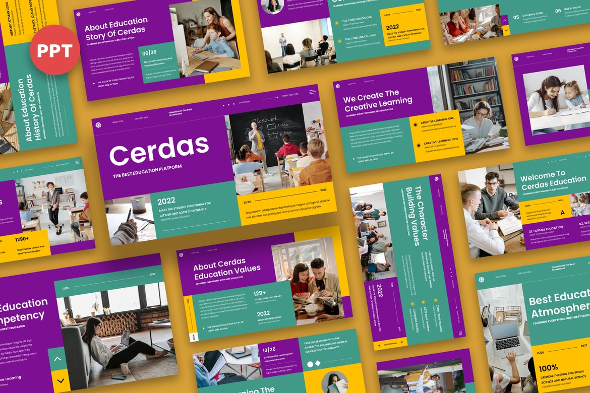 Template Presentasi Powerpoint Cerdas untuk Berbagai Kebutuhan