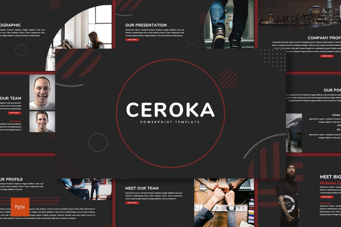 Template Powerpoint Ceroka - Solusi Presentasi Kreatif untuk Bisnis Anda